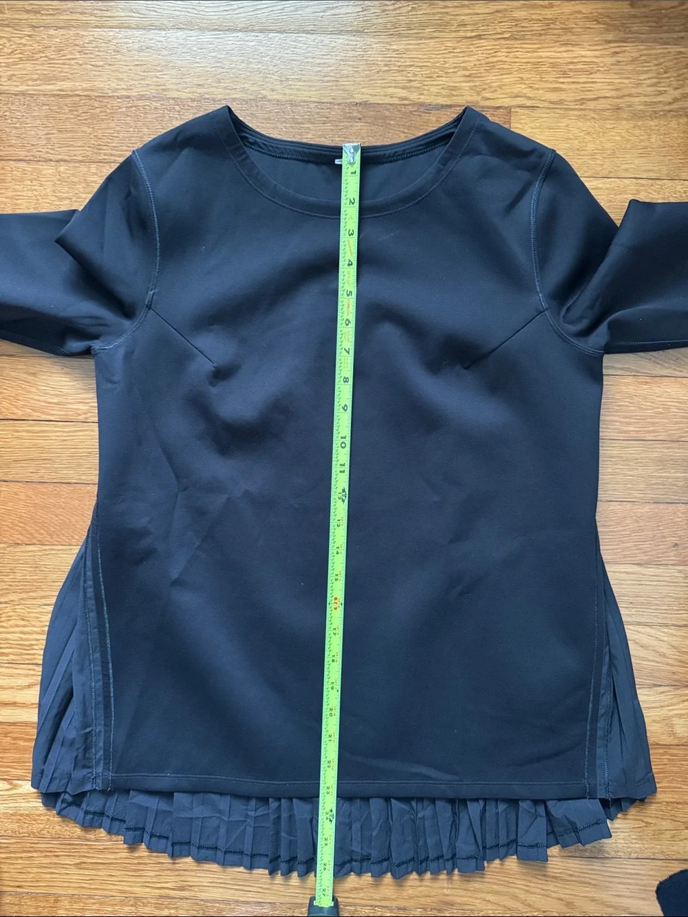Lululemon Athletica Long Sleeve Pleated Back Swing Top - One Black & One White